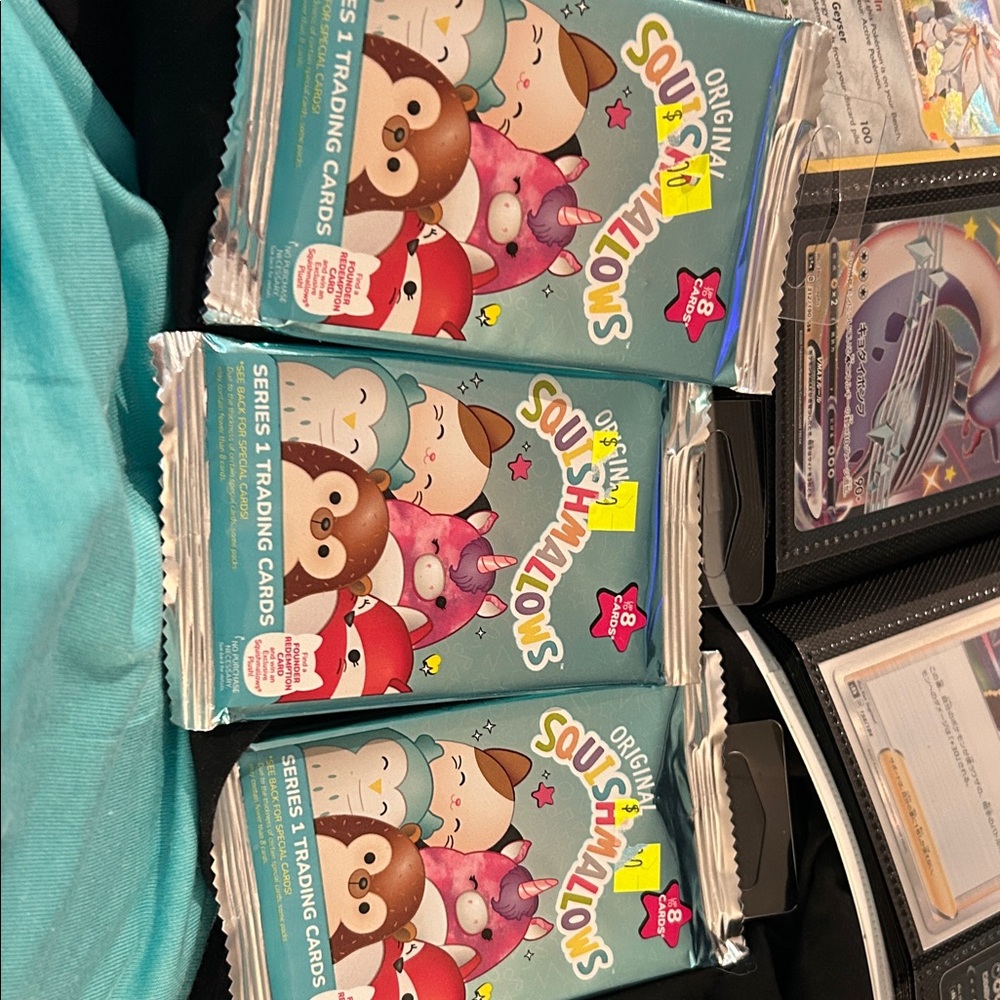 Squishmallows Trading Cards - Blue and Pink